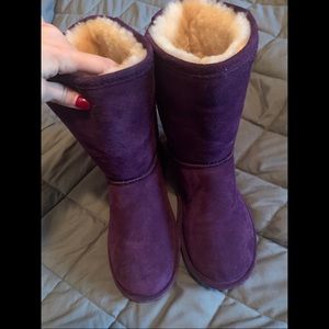 Purple BearPaw Winter Boots